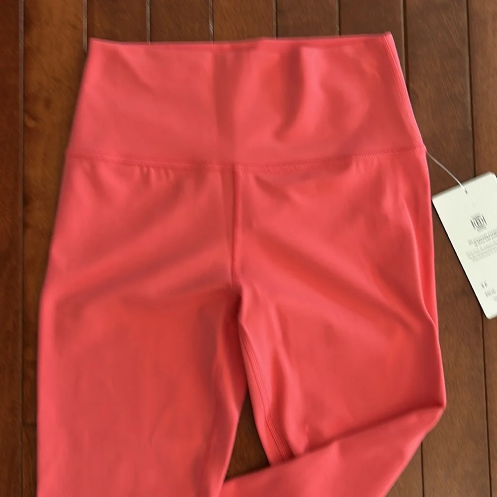 NWT Athleta Transcend 7/8 Tight Coral Size Small - Picture 2 of 7
